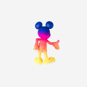 Mickey Welcome Cloud Small, sculpture design Leblon Delienne 30 cm en finition blanche nuageuse. Disponible chez D-Style Interior.