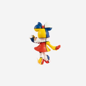 Minnie Welcome Art Collection Small, sculpture design haut de gamme Leblon Delienne, création contemporaine inspirée de Piet Mondrian. Disponible chez D-Style Interior.