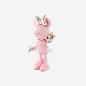 Minnie Welcome Bicolore Medium, Sculpture design haut de gamme Leblon Delienne, résine peinte à la main, joyeuse et élégante, disponible chez D-Style Interior