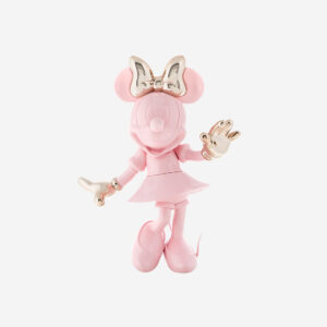 Minnie Welcome Bicolore Medium, Sculpture design haut de gamme Leblon Delienne, résine peinte à la main, joyeuse et élégante, disponible chez D-Style Interior