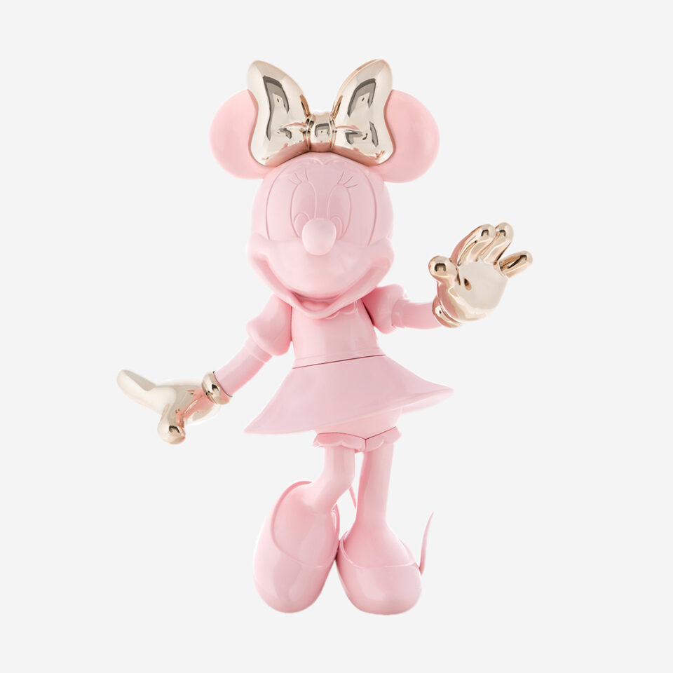 Minnie Welcome Bicolore Large, Sculpture design haut de gamme Leblon Delienne, élégante et contemporaine, disponible chez D-Style Interior