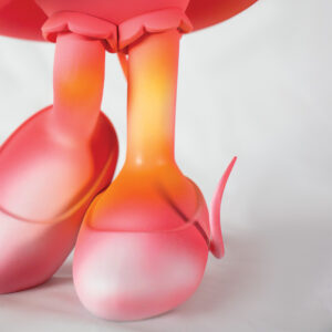 Minnie Welcome Cloud Small, sculpture design Leblon Delienne 30 cm en finition blanche nuageuse. Disponible chez D-Style Interior.