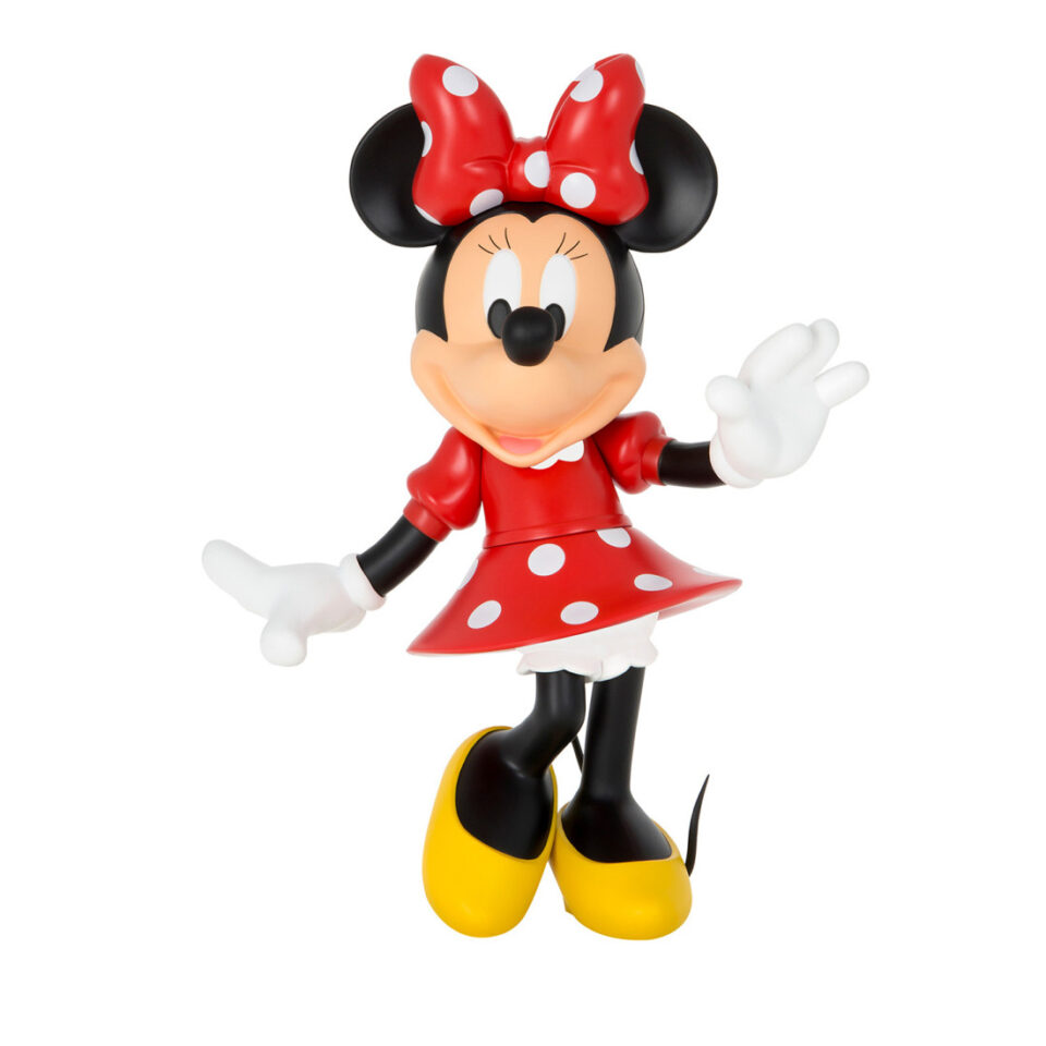 Minnie Welcome Small, Sculpture design haut de gamme Leblon Delienne, résine peinte à la main, élégante et féminine, disponible chez D-Style Interior