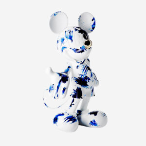 One Minute Mickey Large, sculpture design haut de gamme Leblon Delienne, peinte à la main par Marcel Wanders. Disponible chez D-Style Interior.