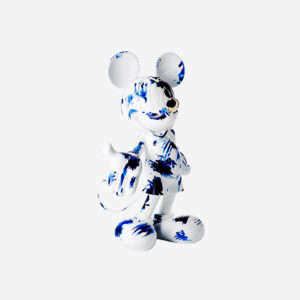 One Minute Mickey Medium, Sculpture design haut de gamme Leblon Delienne, résine peinte à la main, moderne et artistique, disponible chez D-Style Interior