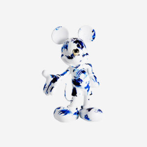 One Minute Mickey Medium, Sculpture design haut de gamme Leblon Delienne, résine peinte à la main, moderne et artistique, disponible chez D-Style Interior