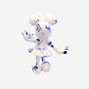 One Minute Minnie Medium, Sculpture design haut de gamme Leblon Delienne, résine peinte à la main, moderne et artistique, disponible chez D-Style Interior