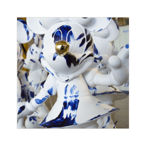 One Minute Minnie Medium, Sculpture design haut de gamme Leblon Delienne, résine peinte à la main, moderne et artistique, disponible chez D-Style Interior