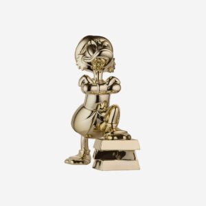 Picsou Lingots Chromé Medium, sculpture design haut de gamme Leblon Delienne, finition chromée luxueuse. Disponible chez D-Style Interior.