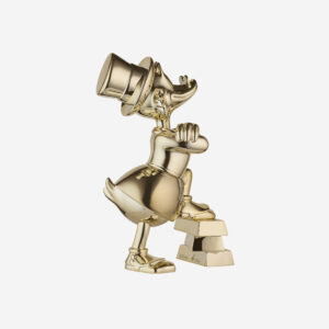 Picsou Lingots Chromé Medium, sculpture design haut de gamme Leblon Delienne, finition chromée luxueuse. Disponible chez D-Style Interior.