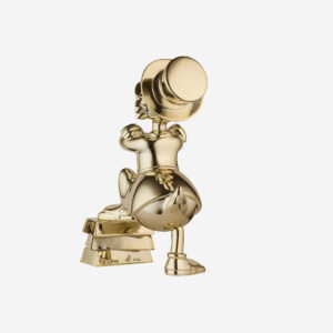 Picsou Lingots Chromé Medium, sculpture design haut de gamme Leblon Delienne, finition chromée luxueuse. Disponible chez D-Style Interior.