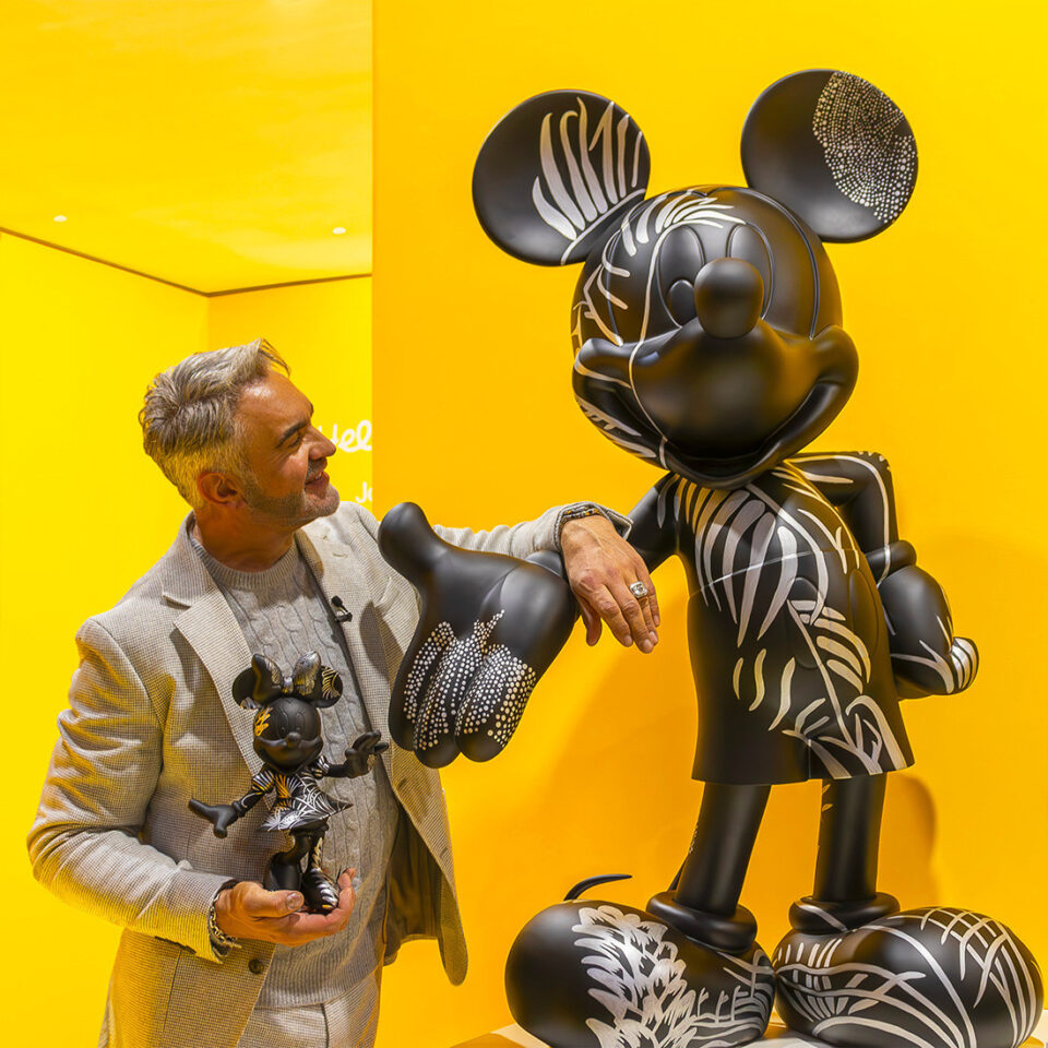 Star Style Mickey Large, sculpture design haut de gamme Leblon Delienne x Martyn Lawrence Bullard, Disney. Disponible chez D-Style Interior.