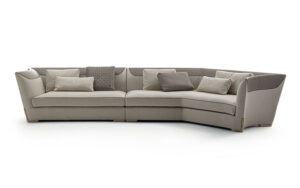 Vivaldi canapé design haut de gamme par Vittoria Frigerio, au confort raffiné et aux finitions précieuses. Disponible chez D-Style Interior.
