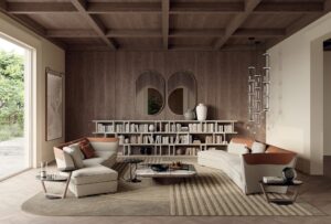Vivaldi canapé design haut de gamme par Vittoria Frigerio, au confort raffiné et aux finitions précieuses. Disponible chez D-Style Interior.