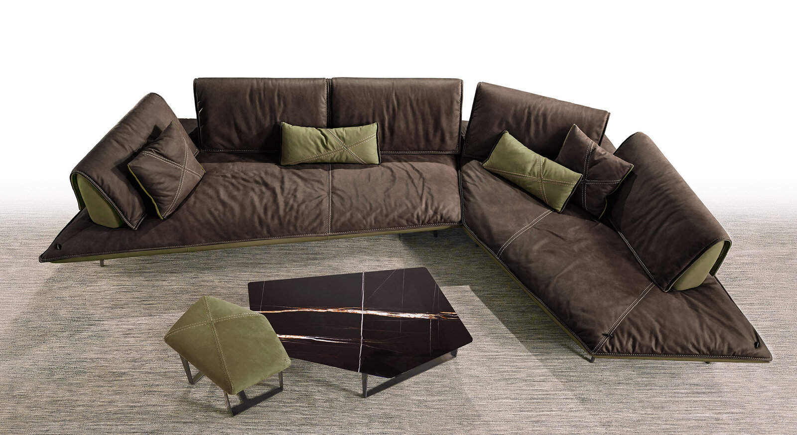 Découvrez les Escape Ottomans de Gamma Arredamenti, des poufs design alliant beauté et confort, parfaits pour tout espace de vie. Disponible chez D-Style Interior.