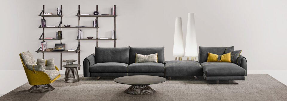 Basket Lampes de Gamma Arredamenti, lampes design haut de gamme combinant lumière, style et artisanat italien. Disponible chez D-Style Interior.