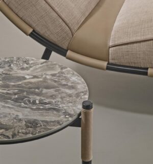 Cruise chaise longue design haut de gamme par Gamma Arredamenti, alliant confort, élégance et savoir-faire italien. Disponible chez D-Style Interior.