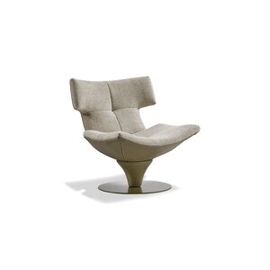 HARLEY fauteuil de Gamma Arredamenti, pivotant et ergonomique. Cuir haut de gamme, piqûres élégantes et confort absolu. Disponible chez D-Style Interior.