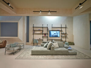 Sally CHABR de Gamma Arredamenti, une chaise en cuir élégante et confortable. Design italien raffiné, disponible chez D-Style Interior.