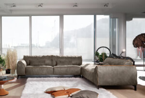 Kong canapé design haut de gamme par Gamma Arredamenti, alliance parfaite entre confort, élégance et design italien. Disponible chez D-Style Interior.