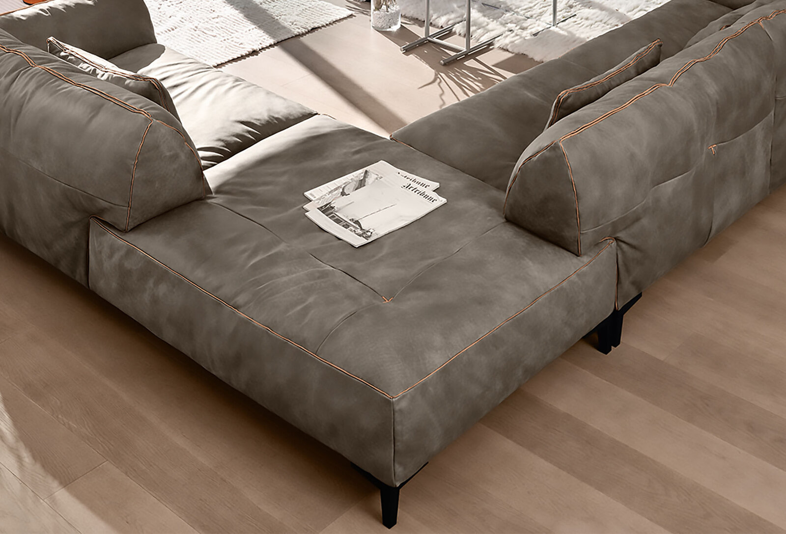 Kong canapé design haut de gamme par Gamma Arredamenti, alliance parfaite entre confort, élégance et design italien. Disponible chez D-Style Interior.