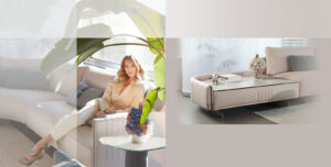 Philly Table basse design haut de gamme de la collection GMM Capsule. Design sculptural et finitions raffinées, disponible chez D-Style Interior.