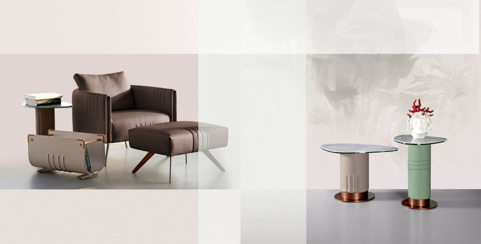 Philly Table basse design haut de gamme de la collection GMM Capsule. Design sculptural et finitions raffinées, disponible chez D-Style Interior.