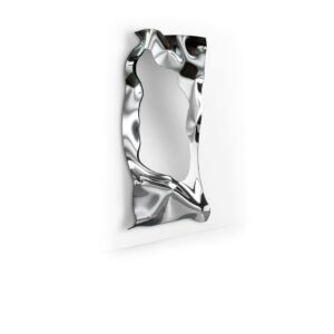 Miroir Christine en verre en fusion argenté 6 mm de Fiam Italia