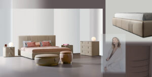 Philly Night Banc de Gamma Arredamenti, signée Giuseppe Viganò, allie élégance contemporaine et artisanat italien pour sublimer l’espace nuit. Disponible chez D-Style Interior.