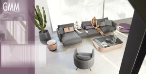 Philly Ottomans de Gamma Arredamenti, design Giuseppe Viganò, allient élégance, confort et créativité italienne. disponibles chez D-Style Interior.