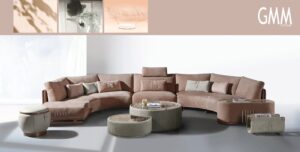 Philly Ottomans de Gamma Arredamenti, design Giuseppe Viganò, allient élégance, confort et créativité italienne. disponibles chez D-Style Interior.