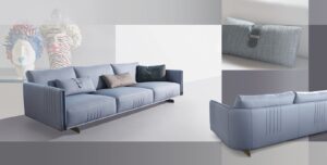 Philly coussins de Gamma Arredamenti, dessinés par Giuseppe Viganò, allient confort, design contemporain et savoir-faire italien exceptionnel. Disponible chez D-Style Interior.