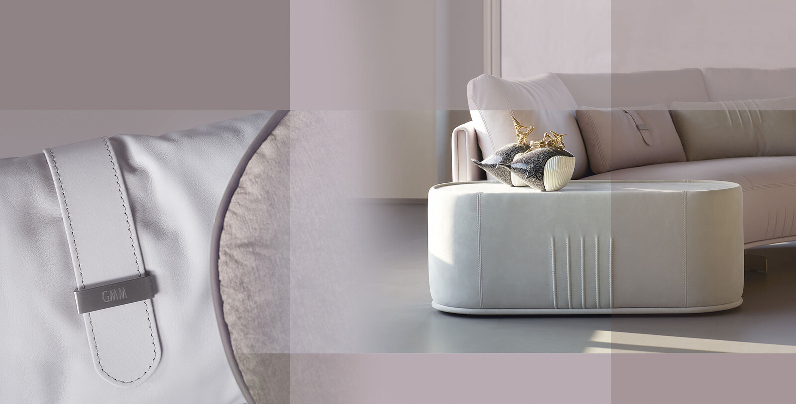 Philly coussins de Gamma Arredamenti, dessinés par Giuseppe Viganò, allient confort, design contemporain et savoir-faire italien exceptionnel. Disponible chez D-Style Interior.