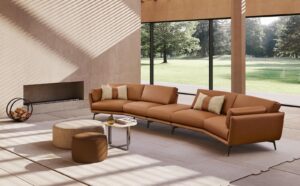 Baloon Ottomans de Gamma Arredamenti, poufs design élégants et polyvalents pour compléter votre espace de vie. Disponible chez D-Style Interior.