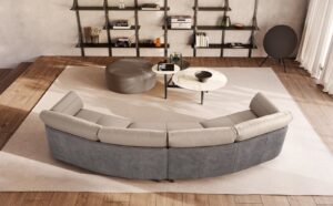 Baloon Ottomans de Gamma Arredamenti, poufs design élégants et polyvalents pour compléter votre espace de vie. Disponible chez D-Style Interior.