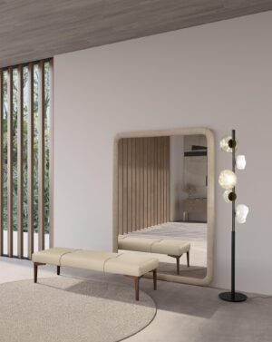 Yoko Banc design au style moderne et raffiné, signé Gamma Arredamenti, alliant élégance italienne et finitions haut de gamme. Disponible chez D-Style Interior.