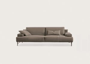 Saks canapé design haut de gamme par Gamma Arredamenti, au style contemporain et modulable. Disponible chez D-Style Interior.