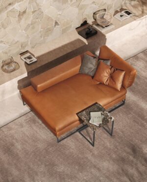 Sunset canapé design haut de gamme par Gamma Arredamenti avec assise ajustable et design élégant. Disponible chez D-Style Interior.