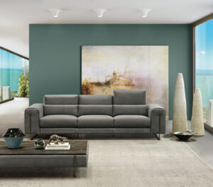 Newport table basse design de Gamma Arredamenti associe élégance, cuir raffiné et finitions personnalisables. disponible chez D-Style Interior.