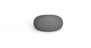 Pouf d'extérieur Jackie Medium beige gris Talenti pour terrasse et jardin