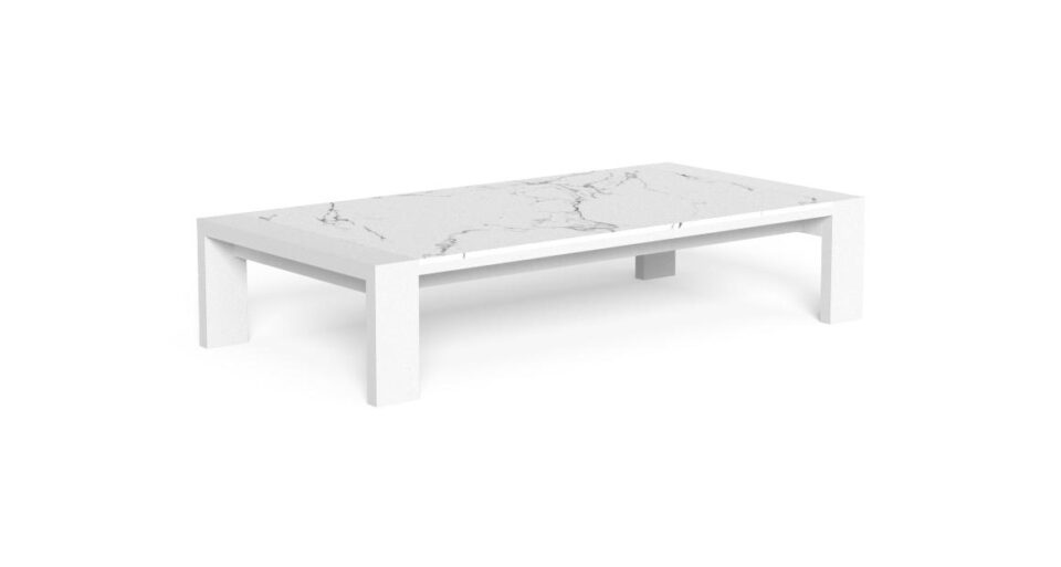 Argo//Alu Table basse 157×80