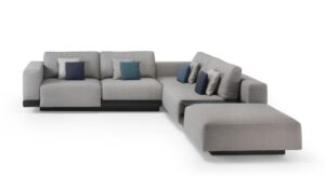 Canapé Carrara design FIAM Italia en situation