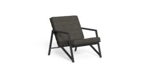 Fauteuil living Cottage Talenti d'extérieur en aluminium et corde