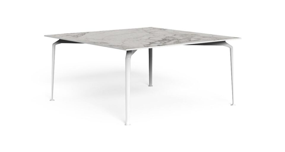 Cruise//alu Table à manger 150 x 150