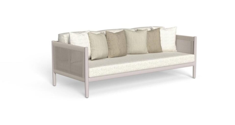 Dolcevita//Alu Canapé 3 places