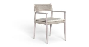Fauteuil Dolcevita//Alu Talenti pour salle à manger extérieure