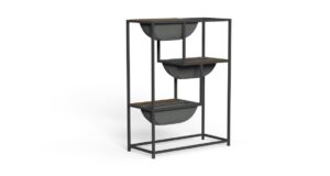 Jardiniere design contemporain Jackie Talenti pour espaces extérieurs