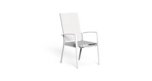 Fauteuil inclinable Lady Talenti en aluminum et textilène