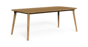 Moon//Teck Table à manger 200×100 – Talenti