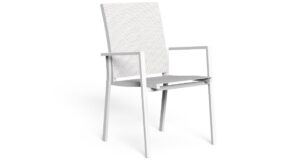 Fauteuil Maiorca Talenti pour extérieur en aluminium et textilène